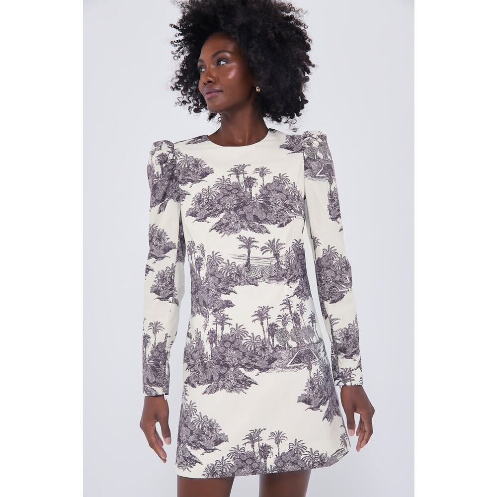 TUCKERNUCK X INDIA HICKS Toile Domino Dress Size XS NWT Retail $198 Tuckernuck